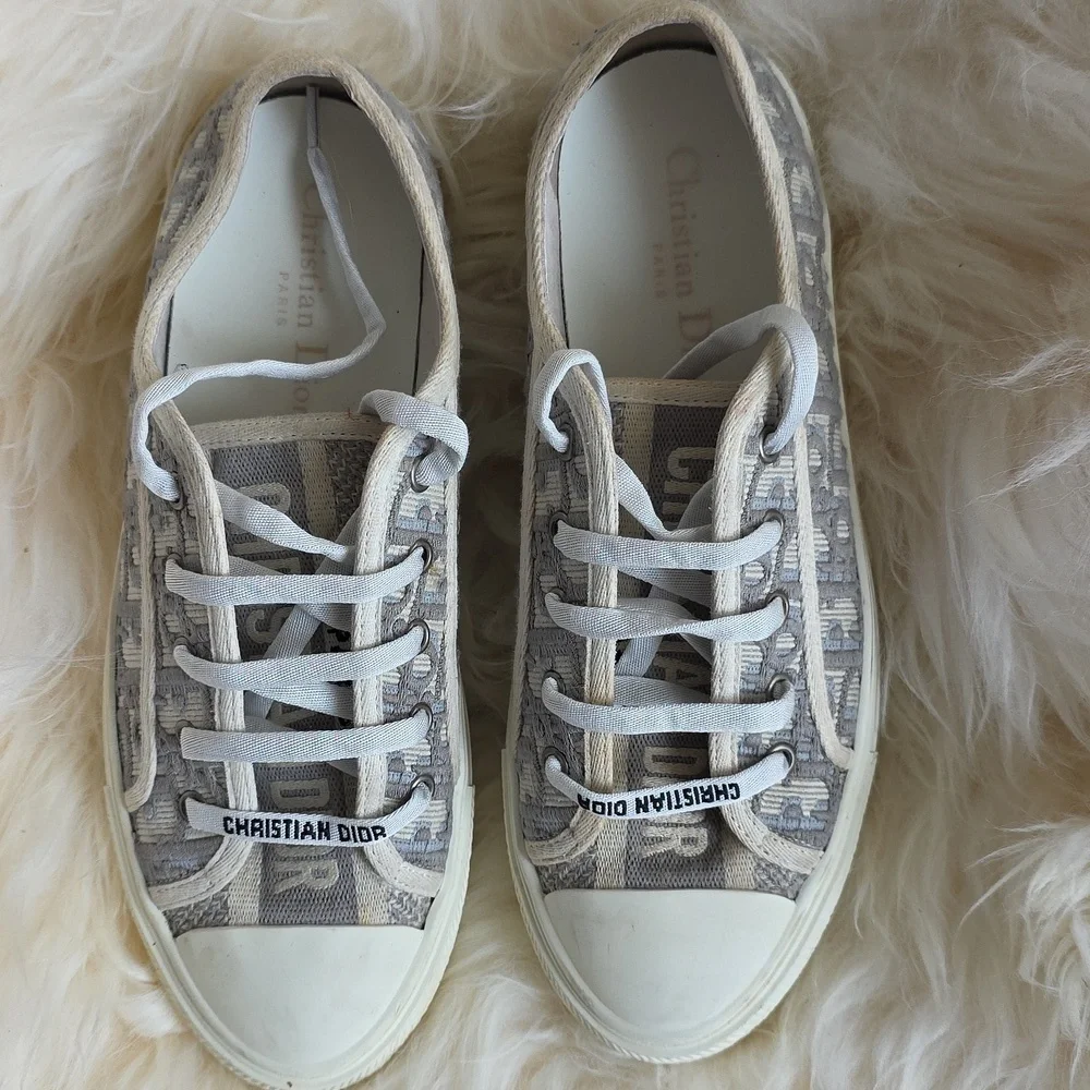 Christian Dior Lace-Up Sneakers - Picture 3 of 15